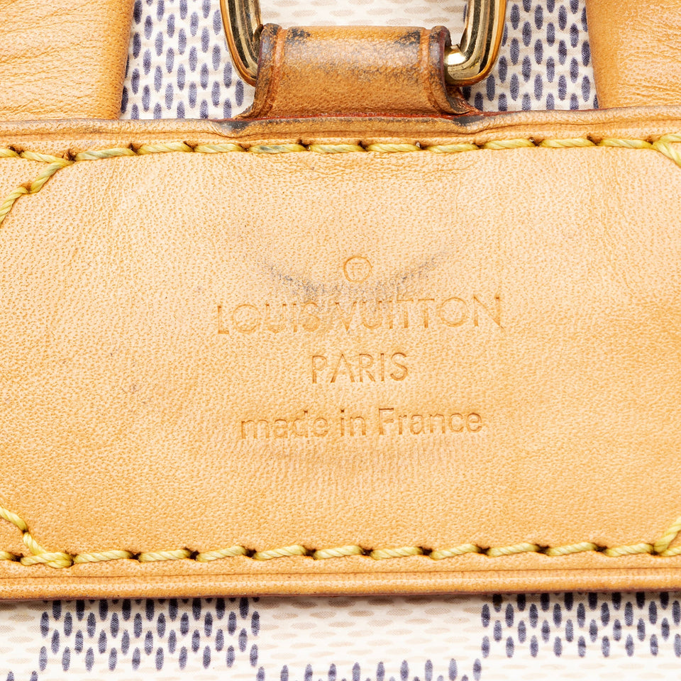 Louis Vuitton Damier Azur Sperone BB Backpack (SHF-22843)
