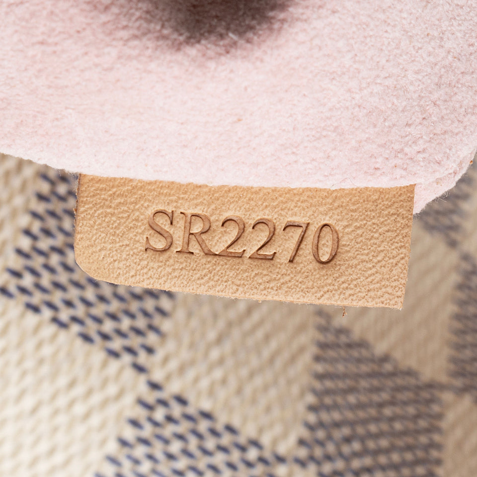 Louis Vuitton Damier Azur Sperone Backpack (SHF-22674)
