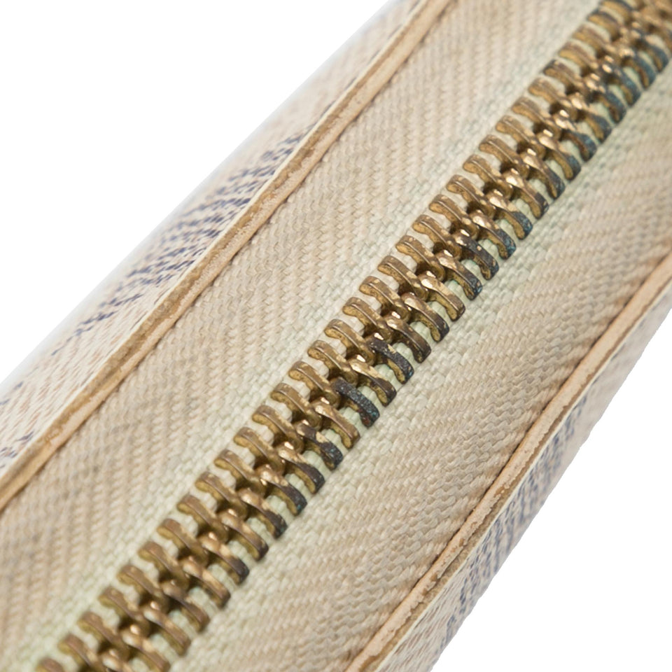 Louis Vuitton Damier Azur Zippy Wallet (SHG-01bSvX)