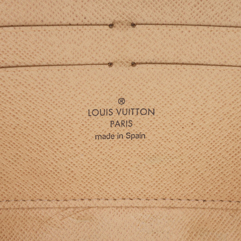 Louis Vuitton Damier Azur Zippy Wallet (SHG-01bSvX)