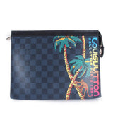 Louis Vuitton Damier Cobalt Jungle Pochette Voyage MM (SHG-GIqKlV)