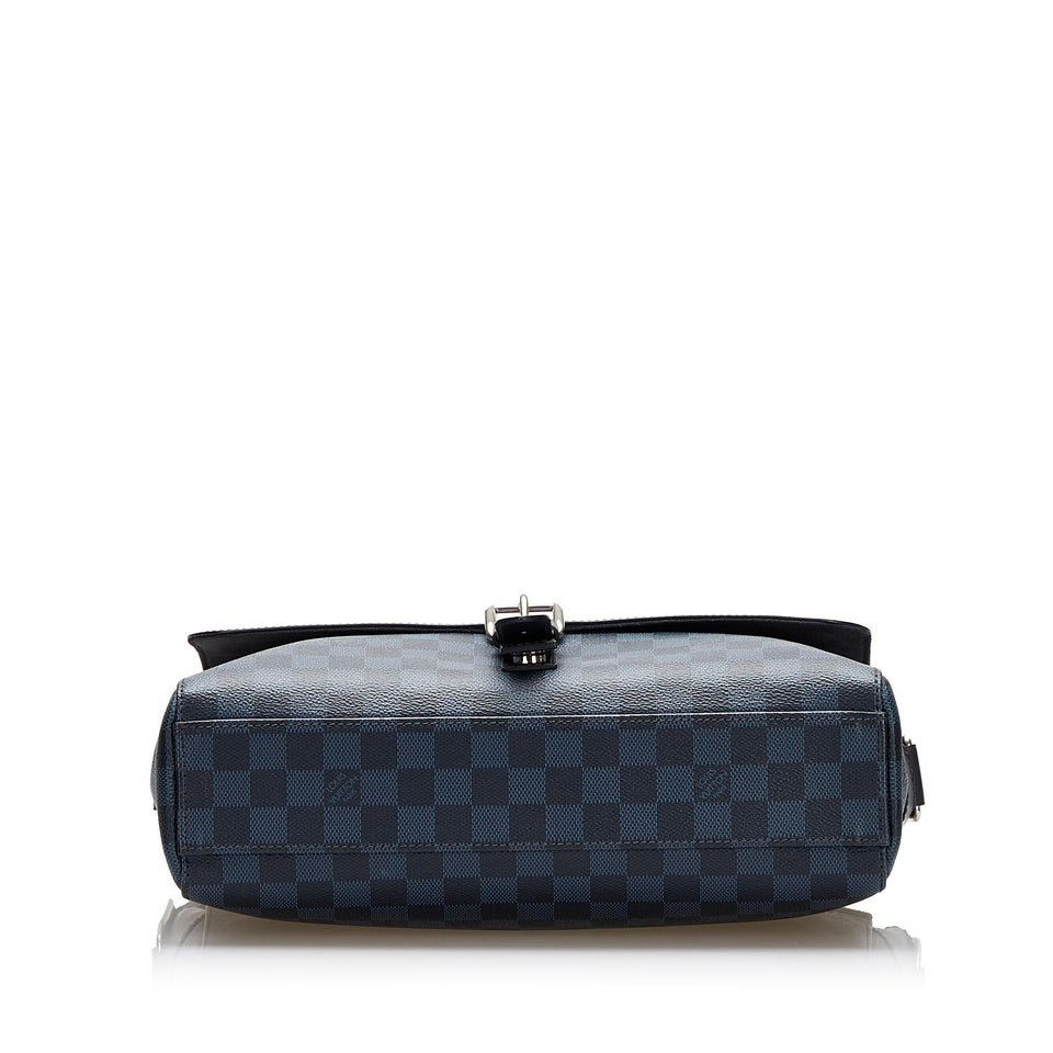 Louis Vuitton Damier Cobalt Newport (SHG-37462)