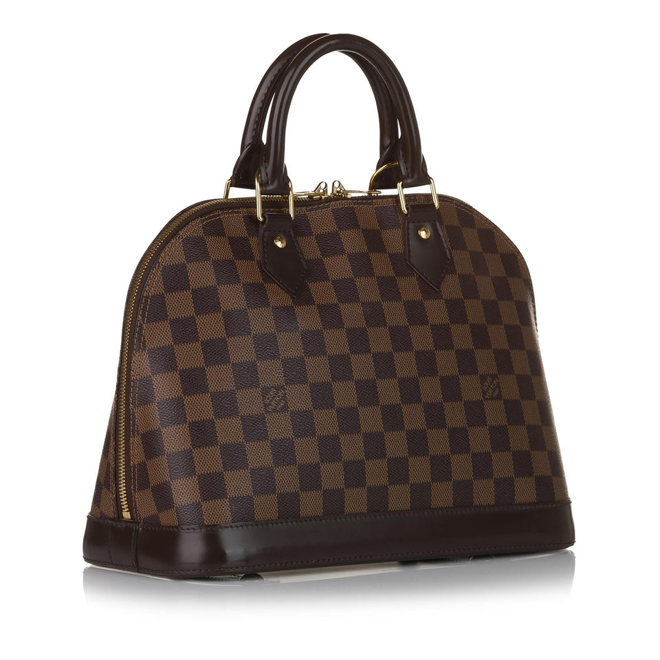 Louis Vuitton Damier Ebene Alma PM (SHG-32093)
