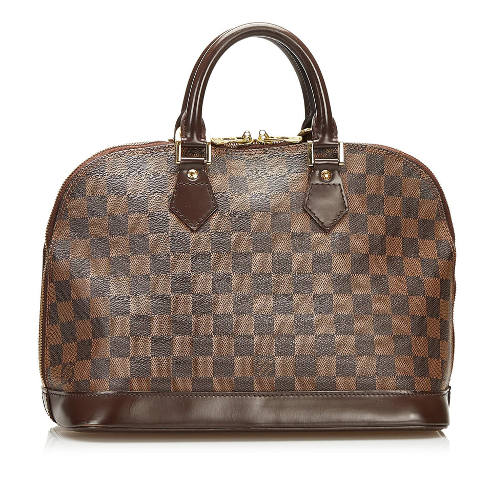Louis Vuitton Damier Ebene Alma PM (SHG-35988)