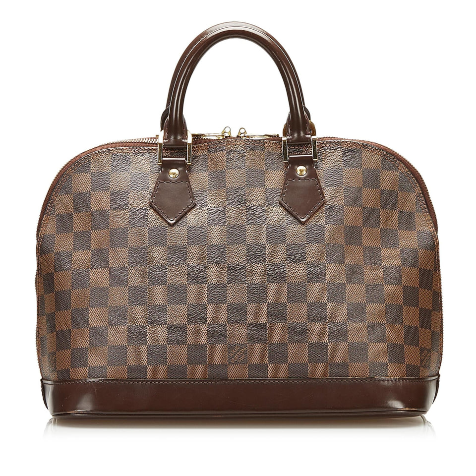 Louis Vuitton Damier Ebene Alma PM (SHG-35988)