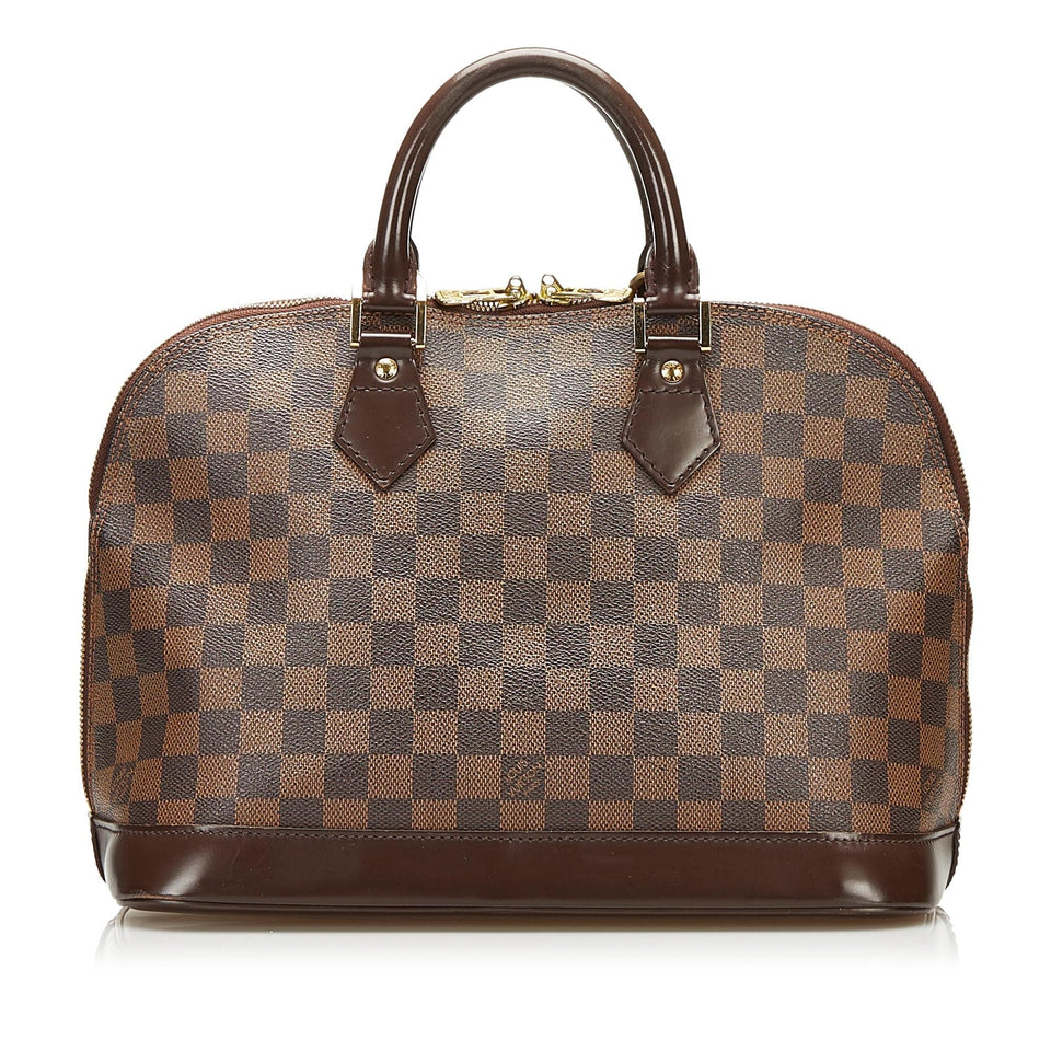 Louis Vuitton Damier Ebene Alma PM (SHG-35988)