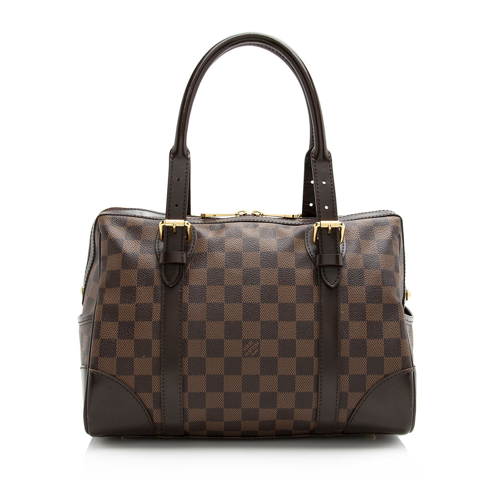 Louis Vuitton Damier Ebene Berkeley Satchel (SHF-22309)