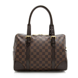 Louis Vuitton Damier Ebene Berkeley Satchel (SHF-22309)