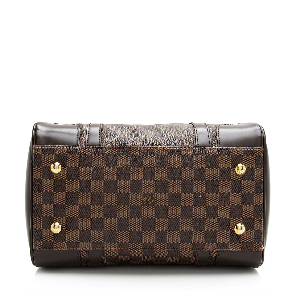 Louis Vuitton Damier Ebene Berkeley Satchel (SHF-22309)