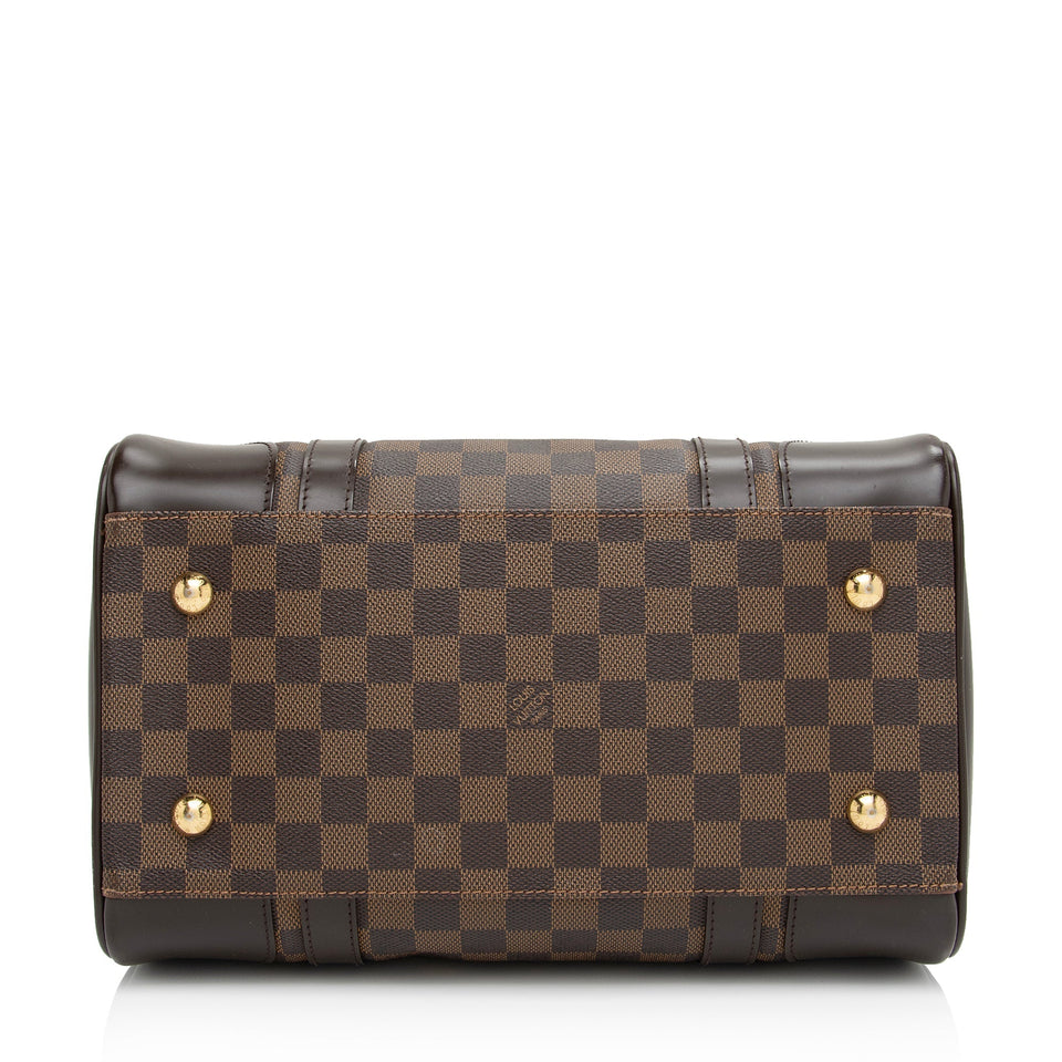 Louis Vuitton Damier Ebene Berkeley Satchel (SHF-6LUUJR)