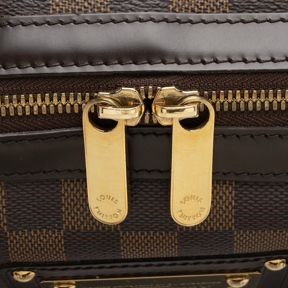 Louis Vuitton Damier Ebene Berkeley Satchel (SHF-6LUUJR)
