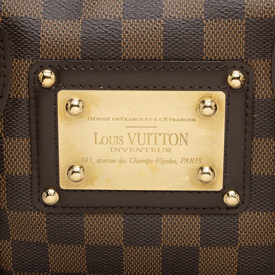 Louis Vuitton Damier Ebene Berkeley Satchel (SHF-6LUUJR)