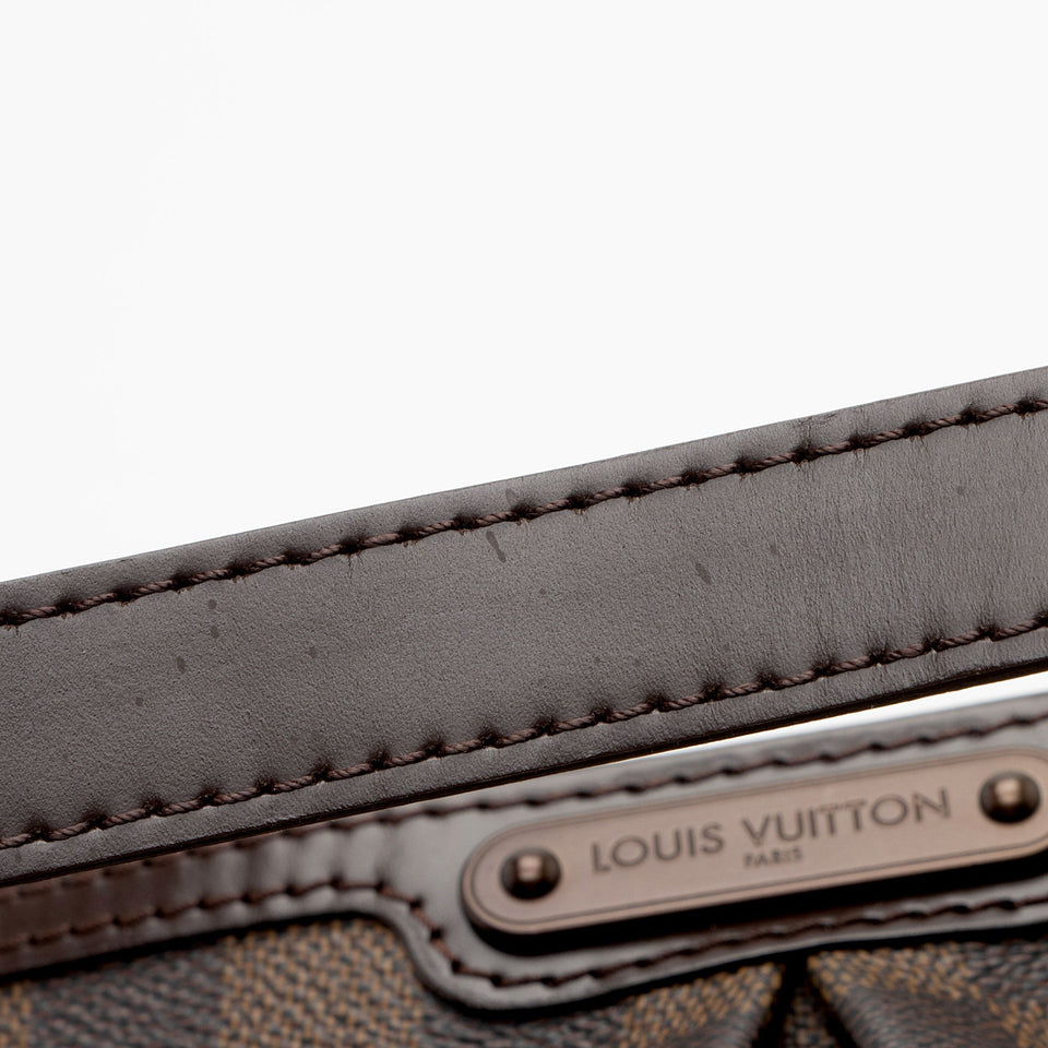 Louis Vuitton Damier Ebene Bloomsbury PM Shoulder Bag (SHF-v112aK)