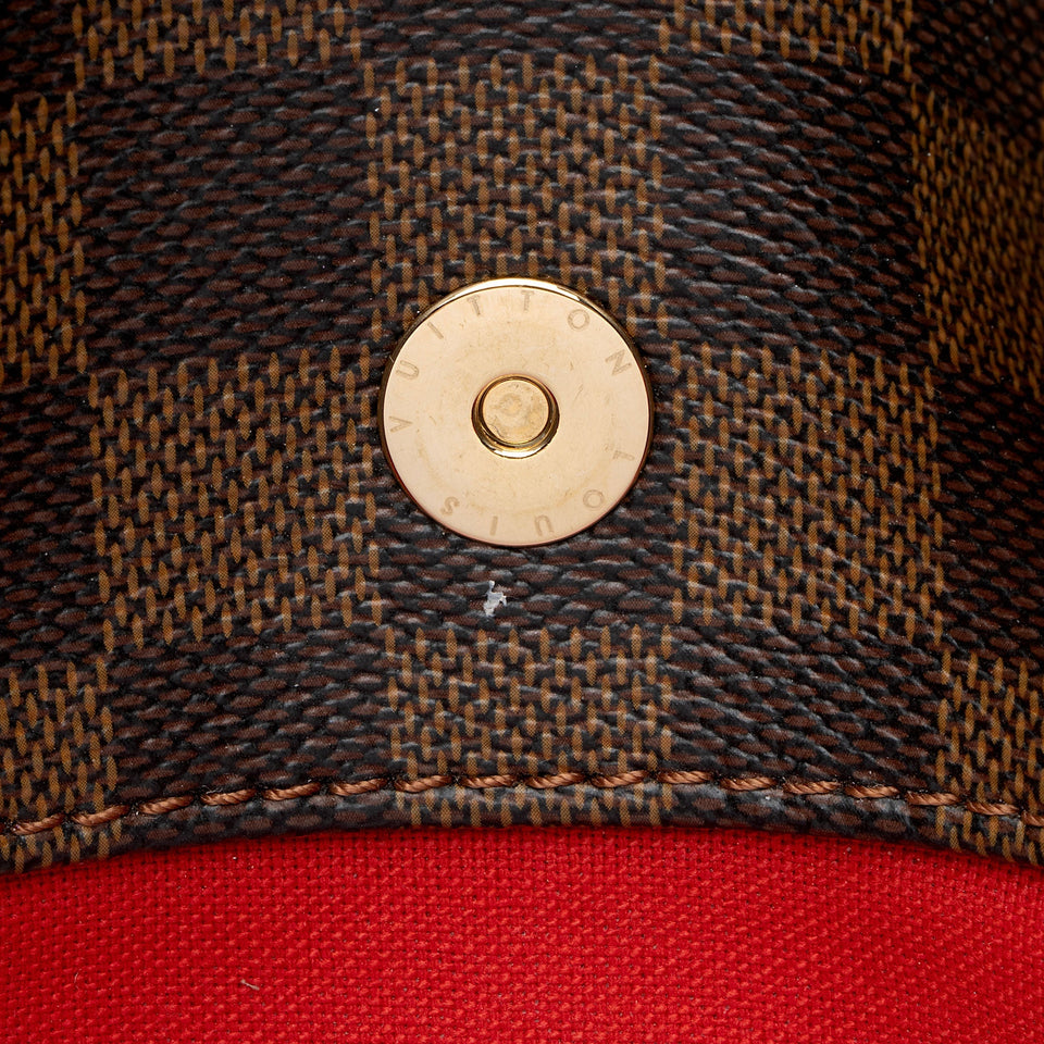 Louis Vuitton Damier Ebene Bloomsbury PM Shoulder Bag (SHF-v112aK)