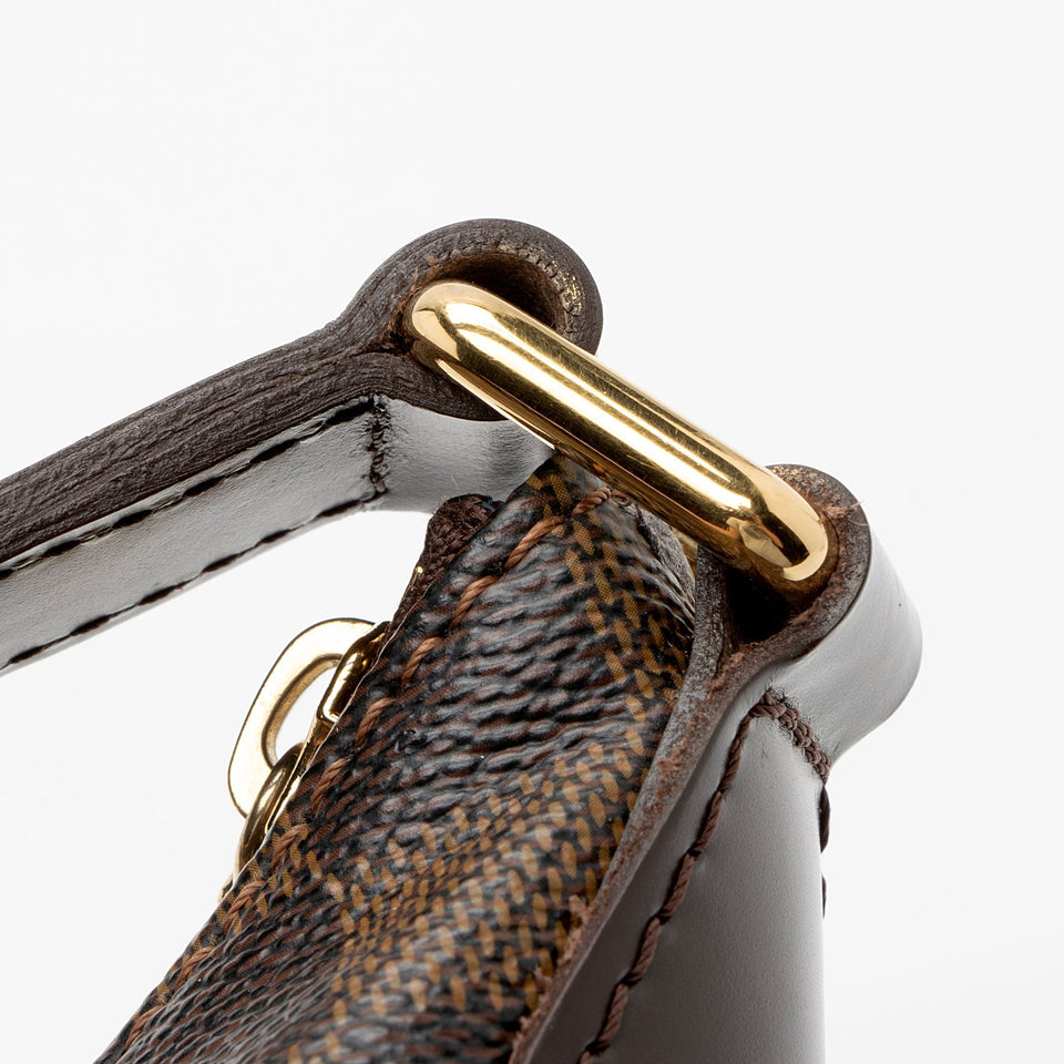 Louis Vuitton Damier Ebene Bloomsbury PM Shoulder Bag (SHF-v112aK)