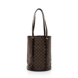 Louis Vuitton Damier Ebene Marais Bucket Tote (SHF-k1ofZU)