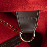 Louis Vuitton Damier Ebene Marais Bucket Tote (SHF-k1ofZU)