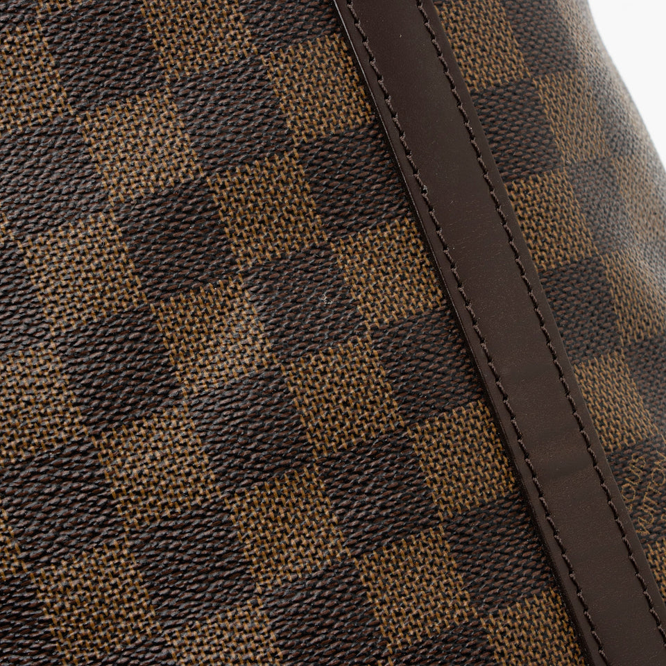 Louis Vuitton Damier Ebene Marais Bucket Tote (SHF-k1ofZU)