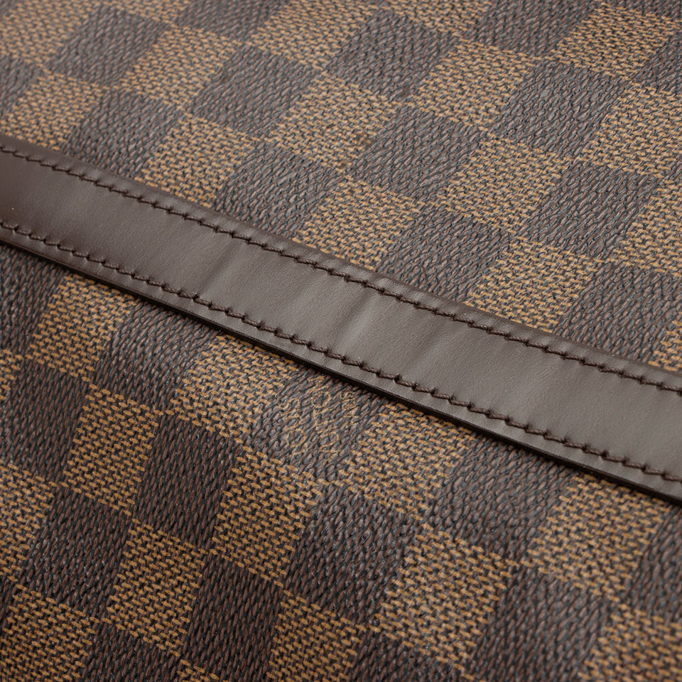 Louis Vuitton Damier Ebene Marais Bucket Tote (SHF-k1ofZU)