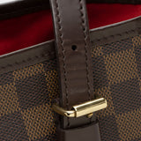 Louis Vuitton Damier Ebene Marais Bucket Tote (SHF-k1ofZU)