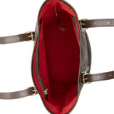 Louis Vuitton Damier Ebene Marais Bucket Tote (SHF-k1ofZU)