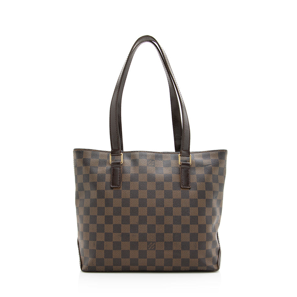 Louis Vuitton Damier Ebene Cabas Piano Tote (SHF-19724)