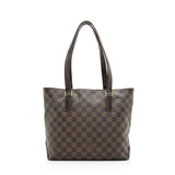 Louis Vuitton Damier Ebene Cabas Piano Tote (SHF-19724)