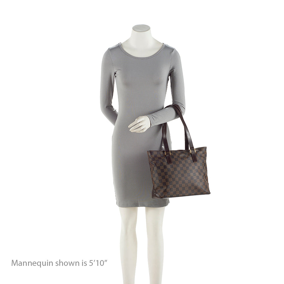 Louis Vuitton Damier Ebene Cabas Piano Tote (SHF-19724)