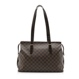 Louis Vuitton Damier Ebene Chelsea Tote (SHF-14417)