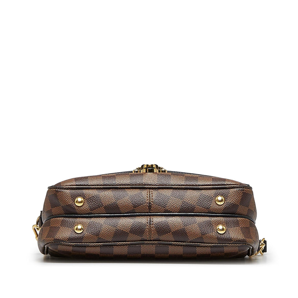 Louis Vuitton Damier Ebene Clapton PM (SHG-hIs3xQ)