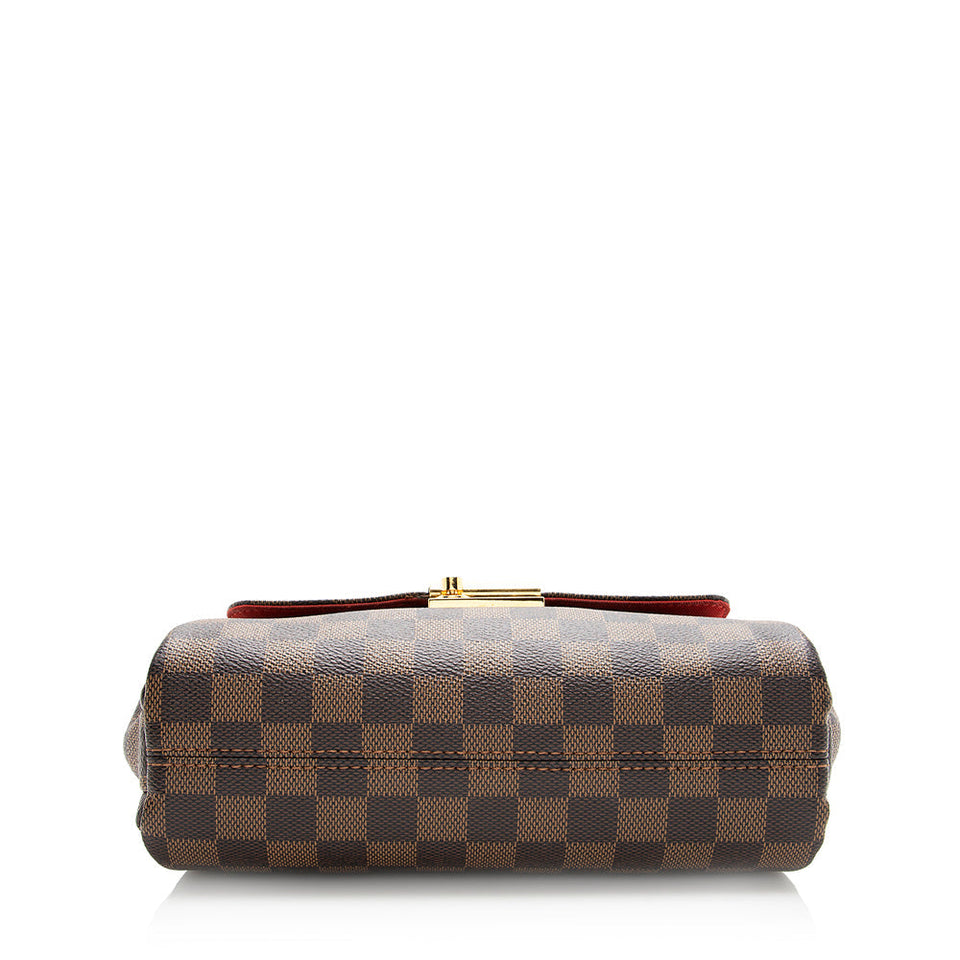 Louis Vuitton Damier Ebene Croisette Shoulder Bag - FINAL SALE (SHF-20575)
