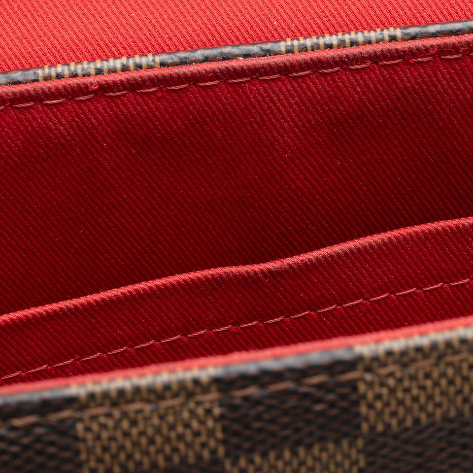 Louis Vuitton Damier Ebene Croisette Shoulder Bag - FINAL SALE (SHF-20575)