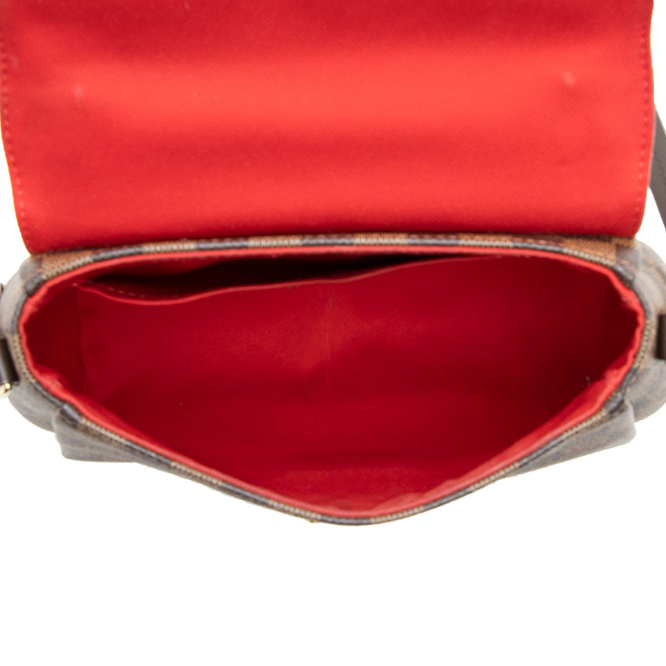 Louis Vuitton Damier Ebene Croisette Shoulder Bag - FINAL SALE (SHF-20575)
