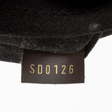 Louis Vuitton Damier Ebene Cuir Taurillon Normandy Satchel (SHF-23318)