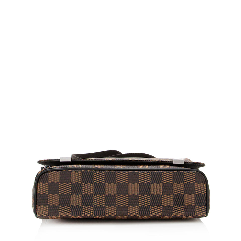 Louis Vuitton Damier Ebene District PM Messenger Bag (SHF-20120)
