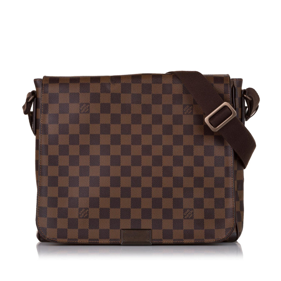 Louis Vuitton Damier Ebene District  PM (SHG-35160)