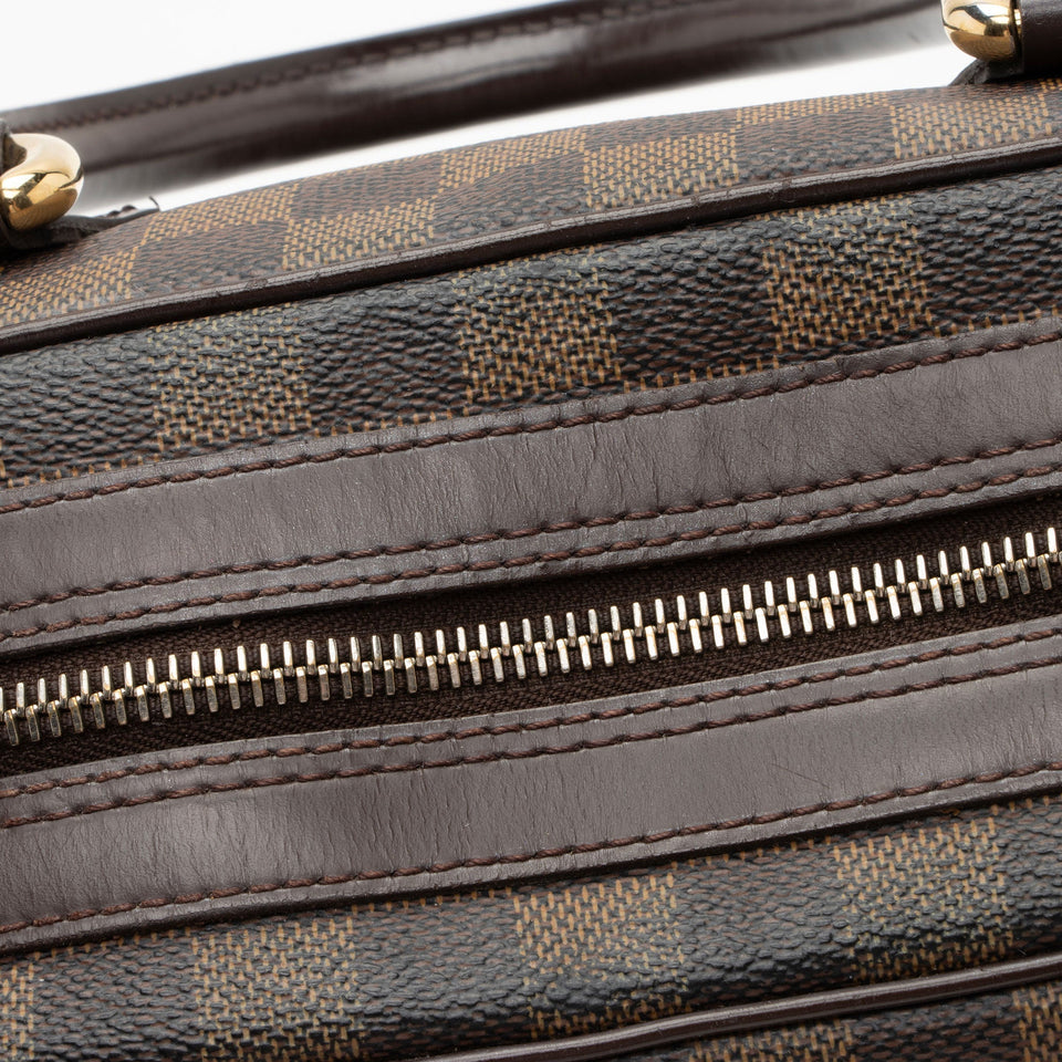Louis Vuitton Damier Ebene Duomo Satchel (SHF-Xc3fau)