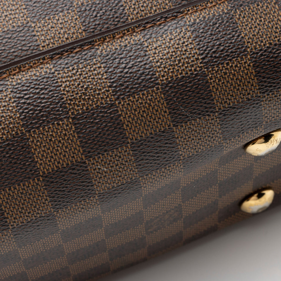 Louis Vuitton Damier Ebene Duomo Satchel (SHF-Xc3fau)