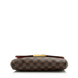 Louis Vuitton Damier Ebene Favorite MM Shoulder Bag (SHF-23754)