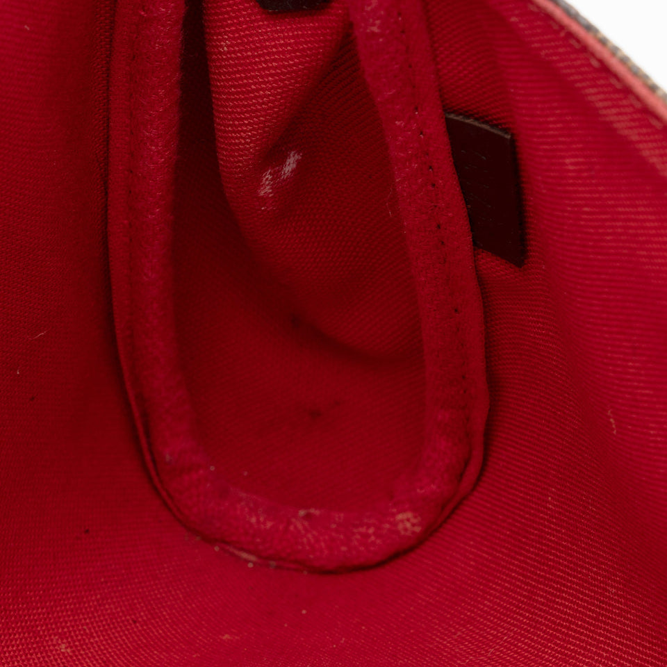 Louis Vuitton Damier Ebene Favorite MM Shoulder Bag (SHF-N1EPoh)