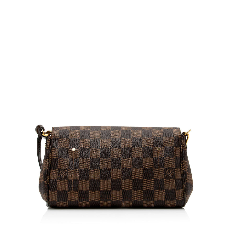 Louis Vuitton Damier Ebene Favorite PM Shoulder Bag (SHF-23449)