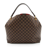 Louis Vuitton Damier Ebene Graceful MM Hobo (SHF-qo7SRC)