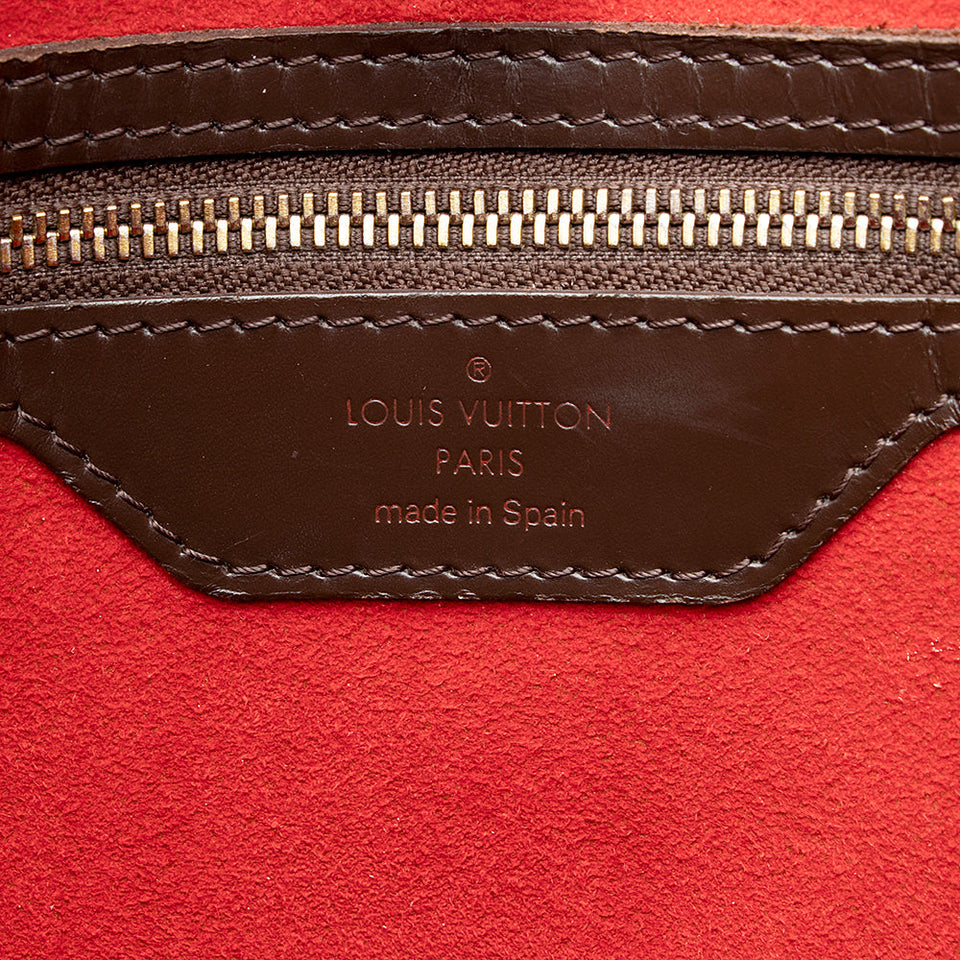 Louis Vuitton Damier Ebene Hampstead MM Tote - FINAL SALE (SHF-19125)