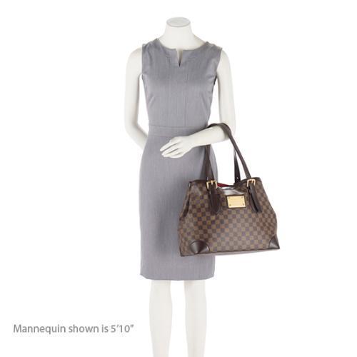 Louis Vuitton Damier Ebene Hampstead MM Tote - FINAL SALE (SHF-19125)
