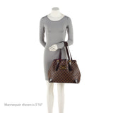 Louis Vuitton Damier Ebene Hampstead MM Tote (SHF-20804)
