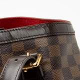 Louis Vuitton Damier Ebene Hampstead MM Tote (SHF-21116)