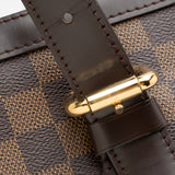 Louis Vuitton Damier Ebene Hampstead MM Tote (SHF-23582)