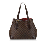 Louis Vuitton Damier Ebene Hampstead MM (SHG-34350)