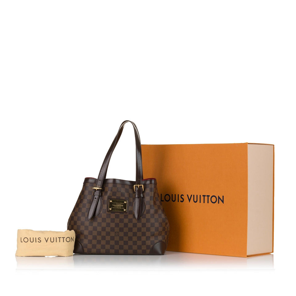 Louis Vuitton Damier Ebene Hampstead MM (SHG-34350)