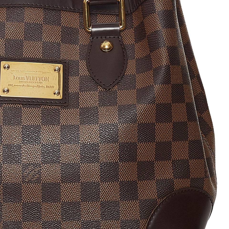Louis Vuitton Damier Ebene Hampstead PM (SHG-33222)